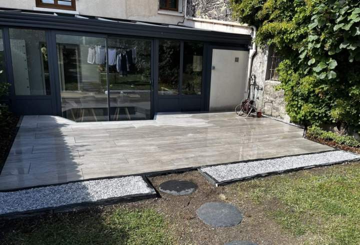 Revêtement cour Puy-de-Dôme